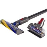 Dyson V15 Detect Fluffy, Aspirapolvere verticale nichel/Blu