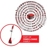 EINHELL GE-CR 18/20 Li E - Solo rosso/Nero