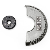 EINHELL Smerigliatrice angolare a batteria Power X-Change TE-AG 18/115 Q Li Solo, 18 Volt rosso/Nero