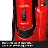 EINHELL Zappatrice a batteria Power X-Change GE-CR 18/20 Li E - Solo, 18 Volt, Hack rosso/Nero
