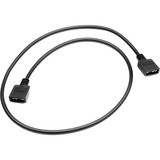 EKWB Loop D-RGB 0,51 m, Cavo di prolunga Nero, 0,51 m, 3-pin, 3-pin, Maschio, Maschio, Dritto