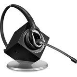 EPOS | Sennheiser | SENNHEISER IMPACT DW Pro 1 USB ML - EU Auricolare Wireless A Padiglione Ufficio Nero, Argento Nero, Wireless, Ufficio, 150 - 6800 Hz, 65 g, Auricolare, Nero, Argento