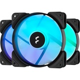 Fractal Design Aspect 12 RGB PWM Case per computer Ventilatore 12 cm Nero 3 pz, Ventola Nero/Bianco, Ventilatore, 12 cm, 2000 Giri/min, 33,2 dB, 56 pdc/min, 95,1 m³/h
