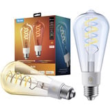 Govee Lampadina intelligente Edison E27 500lm (confezione da 2), Lampada a LED 