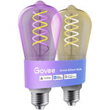 Govee Lampadina intelligente Edison E27 500lm (confezione da 2), Lampada a LED 