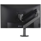 HAGOR 8715 supporto da tavolo per Tv a schermo piatto 81,3 cm (32") Nero Scrivania grigio scuro, Morsa, 9 kg, 38,1 cm (15"), 81,3 cm (32"), 100 x 100 mm, Nero