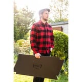 Hazet Tappetino da meccanico 195-5, Protezione del ginocchio grigio/Blu