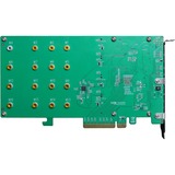 HighPoint SSD6204A controller RAID PCI Express x8 3.0 8 Gbit/s PCI Express 3.0, PCI Express x8, 0, 1, 8 Gbit/s, 4 canali, 920,585 h