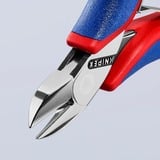 KNIPEX Tronchese elettronico 77 02 115, Pinze di taglio rosso/Blu