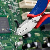 KNIPEX Tronchese elettronico 77 02 115, Pinze di taglio rosso/Blu