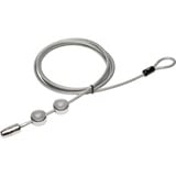 Kensington Kit di bloccaggio Mac Pro e Pro Display XDR, Sicurezza argento, 2,44 m, Kensington, Chiave, Acciaio al carbonio, Argento