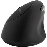 Kensington Mouse wireless Pro Fit Ergo per mancini Nero, Mancino, RF Wireless, 1600 DPI, Nero