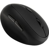 Kensington Mouse wireless Pro Fit Ergo per mancini Nero, Mancino, RF Wireless, 1600 DPI, Nero