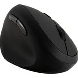 Kensington Mouse wireless Pro Fit Ergo per mancini Nero, Mancino, RF Wireless, 1600 DPI, Nero
