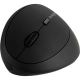 Kensington Mouse wireless Pro Fit Ergo per mancini Nero, Mancino, RF Wireless, 1600 DPI, Nero