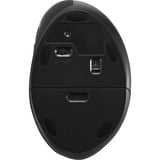 Kensington Mouse wireless Pro Fit Ergo per mancini Nero, Mancino, RF Wireless, 1600 DPI, Nero