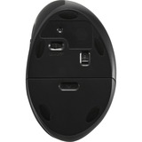 Kensington Mouse wireless Pro Fit® Ergo per mancini Nero, Mancino, 1600 DPI, Nero