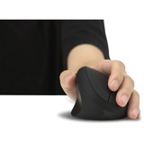 Kensington Mouse wireless Pro Fit® Ergo per mancini Nero, Mancino, 1600 DPI, Nero