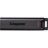 Kingston DataTraveler 256GB Max 1000R/900W USB 3.2 Gen 2, Chiavetta USB Nero, 256 GB, USB tipo-C, 3.2 Gen 2 (3.1 Gen 2), 1000 MB/s, Lamina di scorrimento, Nero