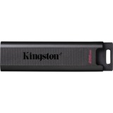 Kingston DataTraveler Max unità flash USB 256 GB USB tipo-C 3.2 Gen 2 (3.1 Gen 2) Nero Nero, 256 GB, USB tipo-C, 3.2 Gen 2 (3.1 Gen 2), 1000 MB/s, Lamina di scorrimento, Nero