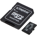 Kingston Scheda microSDHC Industriale 8GB C10 A1 pSLC + Adattatore SD, Scheda di memoria Nero, 8 GB, MicroSDHC, Classe 10, UHS-I, 100 MB/s, 80 MB/s
