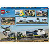 LEGO Assalto al treno della polizia della città, Giochi di costruzione Treno Telecomandato con Binario, Elicottero, Auto, 6 Minifigure, 7+, Set da costruzione, 7 anno/i, Plastica, 1313 pz, 2,7 kg