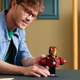 LEGO | Marvel 76327 Busto di Iron Man MK4, Costruzioni Adulti Fai da Te con Minifigure di Tony Stark, Regalo da Collezione, Giochi di costruzione Costruzioni Adulti Fai da Te con Minifigure di Tony Stark, Regalo da Collezione, Set da costruzione, 18 anno/i, Plastica, 436 pz, 550 g