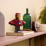 LEGO | Marvel 76327 Busto di Iron Man MK4, Costruzioni Adulti Fai da Te con Minifigure di Tony Stark, Regalo da Collezione, Giochi di costruzione Costruzioni Adulti Fai da Te con Minifigure di Tony Stark, Regalo da Collezione, Set da costruzione, 18 anno/i, Plastica, 436 pz, 550 g