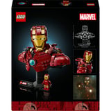 LEGO | Marvel 76327 Busto di Iron Man MK4, Costruzioni Adulti Fai da Te con Minifigure di Tony Stark, Regalo da Collezione, Giochi di costruzione Costruzioni Adulti Fai da Te con Minifigure di Tony Stark, Regalo da Collezione, Set da costruzione, 18 anno/i, Plastica, 436 pz, 550 g