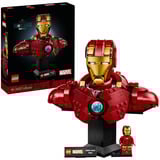 LEGO | Marvel 76327 Busto di Iron Man MK4, Costruzioni per Adulti Fai da Te con Minifigure di Tony Stark, Regalo da Collezione, Giochi di costruzione Costruzioni per Adulti Fai da Te con Minifigure di Tony Stark, Regalo da Collezione, Set da costruzione, 18 anno/i, Plastica, 436 pz, 550 g
