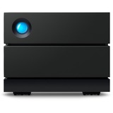 LaCie 2big RAID 8TB array di dischi Desktop Nero Nero, 8 TB, HDD, 3.5", 2,8 kg, Desktop, Nero
