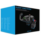 Logitech Flight Yoke System Nero USB 2.0 Simulazione di Volo Analogico/Digitale PC Simulazione di Volo, PC, Analogico/Digitale, Cablato, USB 2.0, Nero