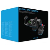 Logitech Flight Yoke System Nero USB 2.0 Simulazione di Volo Analogico/Digitale PC Simulazione di Volo, PC, Analogico/Digitale, Cablato, USB 2.0, Nero