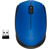 Logitech M171 Blue-K mouse Ambidestro RF Wireless Ottico 1000 DPI blu, Ambidestro, Ottico, RF Wireless, 1000 DPI, Blu