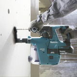 Makita Martello combinato a batteria DHR243JWX2, 18 Volt, Trapano a percussione blu/Nero