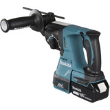 Makita Martello combinato a batteria DHR243JWX2, 18 Volt, Trapano a percussione blu/Nero
