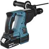 Makita Martello combinato a batteria DHR243JWX2, 18 Volt, Trapano a percussione blu/Nero