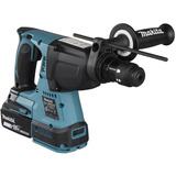 Makita Martello combinato a batteria DHR243JWX2, 18 Volt, Trapano a percussione blu/Nero