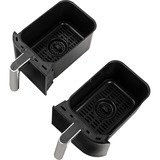 Ninja Foodi Dual Zone AF300EU, Friggitrice ad aria calda Nero