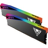 Patriot DIMM 32 GB DDR5-6000 (2x 16 GB) Kit duale, Memoria Nero