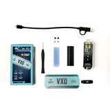 Patriot VXD M.2 PCIe RGB SSD Enclosure, Disk enclosure argento