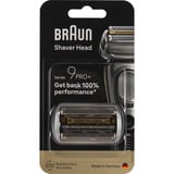 Procter & Gamble Series 9 96M Testina per rasatura, Testina di rasatura argento, Testina per rasatura, 1 testina/e, Nero, Acciaio inox, 18 mese(i), Braun, Series 9+ Pro