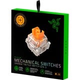 Razer Orange Switch-Set, Interruttore a pulsante arancione /trasparente