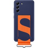 SAMSUNG EF-GG990TNEGWW accessorio per custodia del telefono cellulare blu scuro/Orange, Impugnatura, Blu marino, Arancione, Silicone, Samsung, Galaxy S21 FE