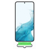 SAMSUNG Silicone Cover con Strap per Galaxy S22, White bianco/Verde, White, Cover, Samsung, Galaxy S22, 15,5 cm (6.1"), Bianco