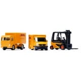 SIKU 6335 veicolo giocattolo, Veicolo modello Set logistico, DHL Logistics, 3 anno/i, Metallo, Plastica, Multicolore