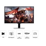Samsung Monitor Gaming Odyssey OLED G8 da 32'' UHD Flat, Monitor di gioco argento, 81,3 cm (32"), 3840 x 2160 Pixel, 4K Ultra HD, OLED, 0,03 ms, Argento