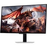 Samsung Monitor Gaming Odyssey OLED G8 da 32'' UHD Flat, Monitor di gioco argento, 81,3 cm (32"), 3840 x 2160 Pixel, 4K Ultra HD, OLED, 0,03 ms, Argento