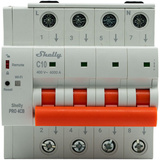 Shelly Pro 4CB C10, Backup grigio