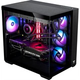 Thermaltake PC-000081-DE, PC Gaming Nero/trasparente